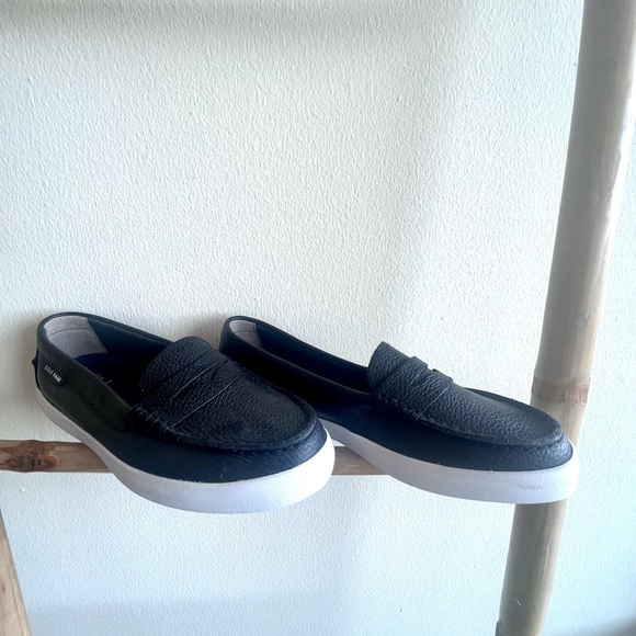 Cole Haan leather boat shoes - Picture 2 of 4